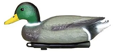 Schwimmende Stockente, Kunststoff, 36x11x13 cm, Teichdekoration