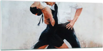 Produktbild von Bilder auf glas - tanzen sie - 120x50cm - Glasbilder - Wandbilder - Bilder - Kunstdruck - zum Aufhängen bereit - Wanddekoration aus Glas - Glas Bilder - Wandbild auf Glas - Einteilig - GAB120x50-3771