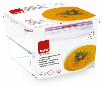 Suppentopf 2,5 L Borosilikat mit luftdichtem Deckel