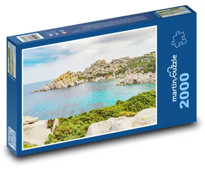Produktbild von martinpuzzle - Puzzle 2000 Teile - Küste - Korsika