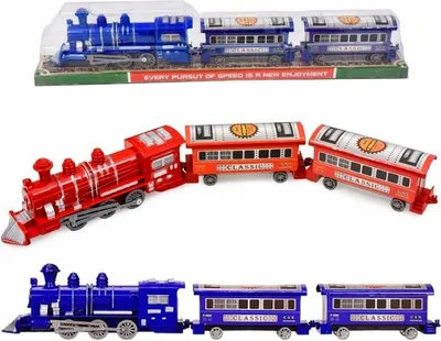 Produktbild von Grosses Lokomotivenset Waggons Für Kinder