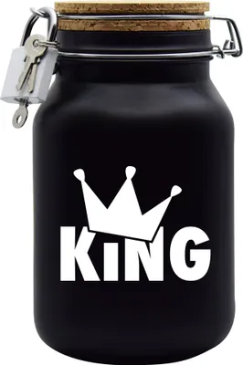 Produktbild von Spardosen Titan KIng Design2 Schwarz Größe XL 2 Liter