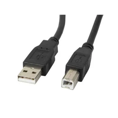 Zdjęcie produktu dla Kabel Lanberg Usb-A(M)-> Usb-B(M) 2.0 1.8M Czarny