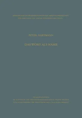 Produktbild von Das Wort als Name