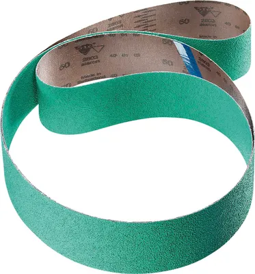 Produktbild von Sia Schleifband 75x2000mm Type 2803 - Schleifpapier für Metall Körnung 36, grün