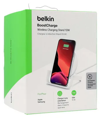 Produktbild von Belkin BOOST Charge wirel. Stand 10W Micro-USB Kab. Netzteil weiß