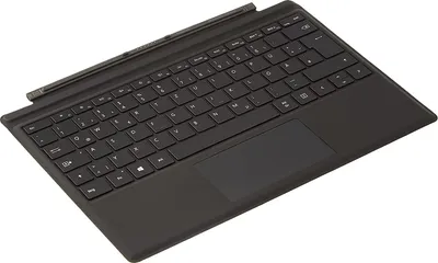 Produktbild von Microsoft Surface Pro Type Cover, Volle Größe (100%), Mechanischer Switch, QWERTZ, Schwarz
