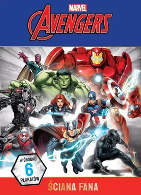 Immagine prodotto di parete dei ventilatori. Poster e libri da colorare. Vendicatori Marvel