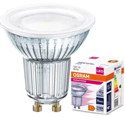 Zdjęcie produktu dla Lampa Led Parathom Par16 80 120° 6,9W/827 Gu10 Ledvance