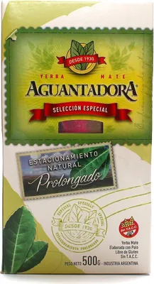 Zdjęcie produktu dla Herbata Yerba Mate AGUANTADORA Especial 500g - mocna argentyńska Yerba Mate - bez dodatku sztucznych aromatów