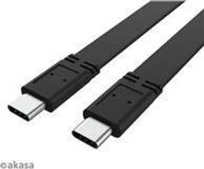 Obrázok produktu pre Akasa AK-CBUB60-10BK USB kábel 1 m USB 3.2 Gen 2x2 USB C čierny (AK-CBUB60-10BK)