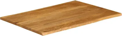 Obrázok produktu pre vidaXL Stolová doska so stromovou hranou 100x80x3,8 cm z masívneho mangového dreva