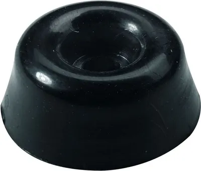 Produktbild von Hettich Anschlagpuffern schwarz Ø 22 x 10 mm - 8 Stück