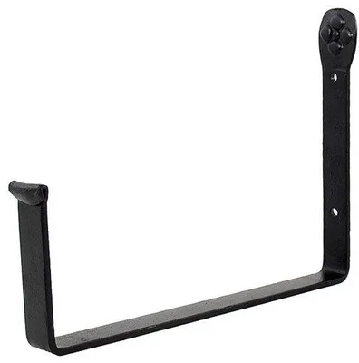 Immagine prodotto di Supporto da parete Gardena per fioriere - 25 cm - Set da 2 - Nero