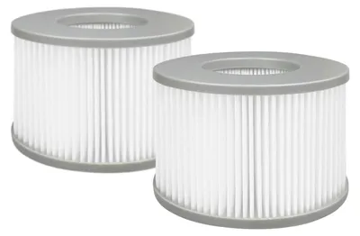 Produktbild von Filterpatronen, 6,7 cm x 10,6 cm, für Whirlpools und aufblasbare Pools, Ersatzfilter (2 Stück)