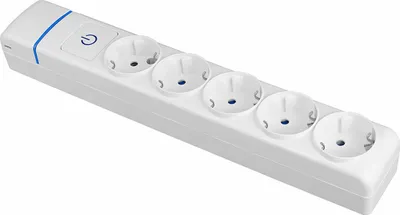 Zdjęcie produktu dla Listwa zasilająca z 5 gniazdami i wyłącznikiem Solera 8005pil 250 V 16 A