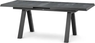 Produktbild von Siena Garden Tirana Dining Tisch, ausziehbar 160/200x90cm – Aluminium (matt anthrazit) & Keramikplat