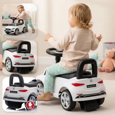 Produktbild von Mercedes C-Klasse weiß Sun Baby Kinderwagen
