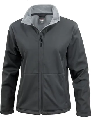 Produktbild von Result Core - Softshelljacke für Damen PC6743 (M) (Schwarz)
