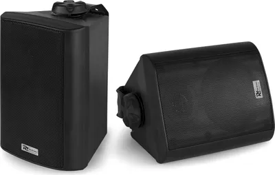 Produktbild von Power Dynamics BC40V Schwarzes Lautsprecherpaar 100V 8 Ohm 4" 100W - IPX5