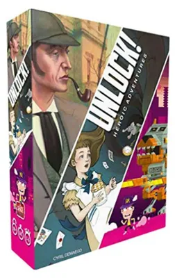 Produktbild von Unlock! - Heroic Adventures Board Game ENG