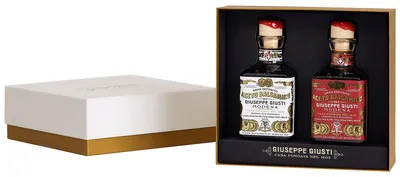 Produktbild von Giuseppe Giusti Duetto Cubiche - Aceto Balsamico di Modena IGP 500ml