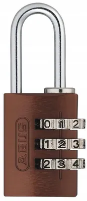 Produktbild von Abus 724/20 Gepäck-Zahlenschloss braun
