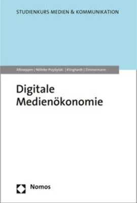 Produktbild von Digitale Medienökonomie