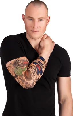 Produktbild von Clown Tattoo-Ärmel - Einheitsgröße