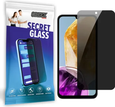 Zdjęcie produktu dla Szkło prywatyzujące GrizzGlass SecretGlass dla Samsung Galaxy M15