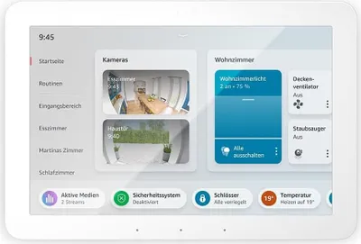 Produktbild von Amazon Echo Hub Smart-Home-Bedienpanel