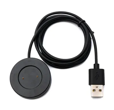 Immagine prodotto di SYSTEM-S Cavo USB 2.0 da 93 cm per la stazione di ricarica degli smartwatch Huawei Watch GT in nero