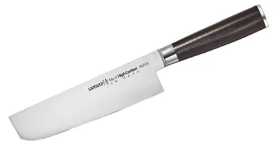 Zdjęcie produktu dla Samura MO-V 6,6" Nakiri Knife - autentyczny japoński stalowy nóż szefa kuchni do precyzyjnego krojenia warzyw