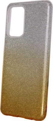 Produktbild von Glitzerhülle für Samsung Galaxy A52s 5G - Goldene Silikon Schutzhülle KP17994