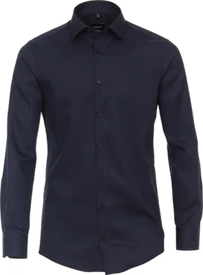 Produktbild von Venti - Modern Fit - Herren Hemd mit Kent-Kragen in verschiedenen Farben (001880), Größe:41, Farbe:Blau (116)
