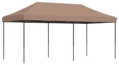 Zdjęcie produktu dla vidaXL Namiot imprezowy Brązowy 292 x 580 x 315 cm Tkanina Oxford