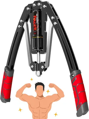 Produktbild von Arm-Power Twister, Armtrainer, Grifftrainer, Geräte Brust, Arm Twister Brust Trainer, Muskeln Expander Fitnessgeräte, Einstellbarer 10-200kg