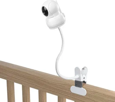 Produktbild von Flexibler Cliphalter für Babyfone weiß