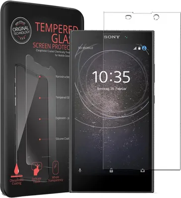 Produktbild von 2x Panzerglas für Sony Xperia L2 Glas Folie Displayschutz Schutzfolie