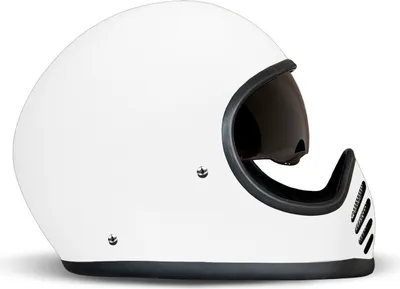 Zdjęcie produktu dla Kask pełnotwarzowy DMD SEVENTYSEVEN Biały błyszczący rozmiar S