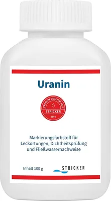 Produktbild von Uranin - Hochwirksames Wasser-Färbemittel zur Leckortung, Gewässermarkierung