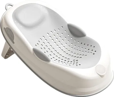 Produktbild von Baby Badesitz - Badehilfe - Ergonomisch - Rutschfest - Polypropylen - Für 25-36 Monate - Grau