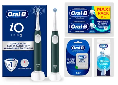Produktbild von Oral-B 80762310, Erwachsener, Rotierende Zahnbürste, Tiefenreinigung, Weich, Grün, 2 min, Grün