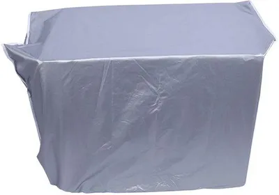 Productafbeelding van Afdekking voor airconditioner: waterdicht, zonbescherming, polyester, voor buitengebruik, antistatisch. Afmetingen: 86 x 32 x 56 cm