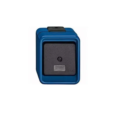 Obrázek produktu pro Merten 370675 Elektroschalter Schwarz - Blau (370675)