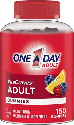 Immagine prodotto di Multivitaminico gommoso per adulti One A Day VitaCraves, 150 gommine