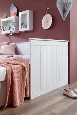 Produktbild von Relita Funktionsbett Timmi 90/180 x 200 cm Liegefläche u. 2 Schubladen, weiß