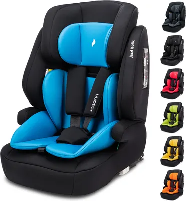 Produktbild von Osann Jazzi Isofix, der sichere Kindersitz ab 1 Jahr 76–150 cm, mitwachsender Kinderautositz (9-36 kg)  - Ocean