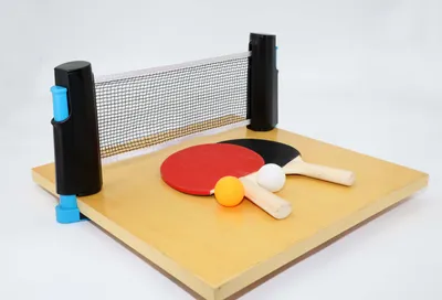 Obrázek produktu pro Set na pingpong RULYT®, 2 x raketa, 3 x míč, síťka