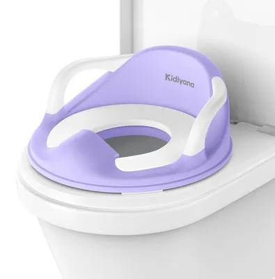 Produktbild von Kidiyana Toilettenaufsatz Kinder rutschfest mit Polster ergonomisch WC Sitz 1–5 Jahre